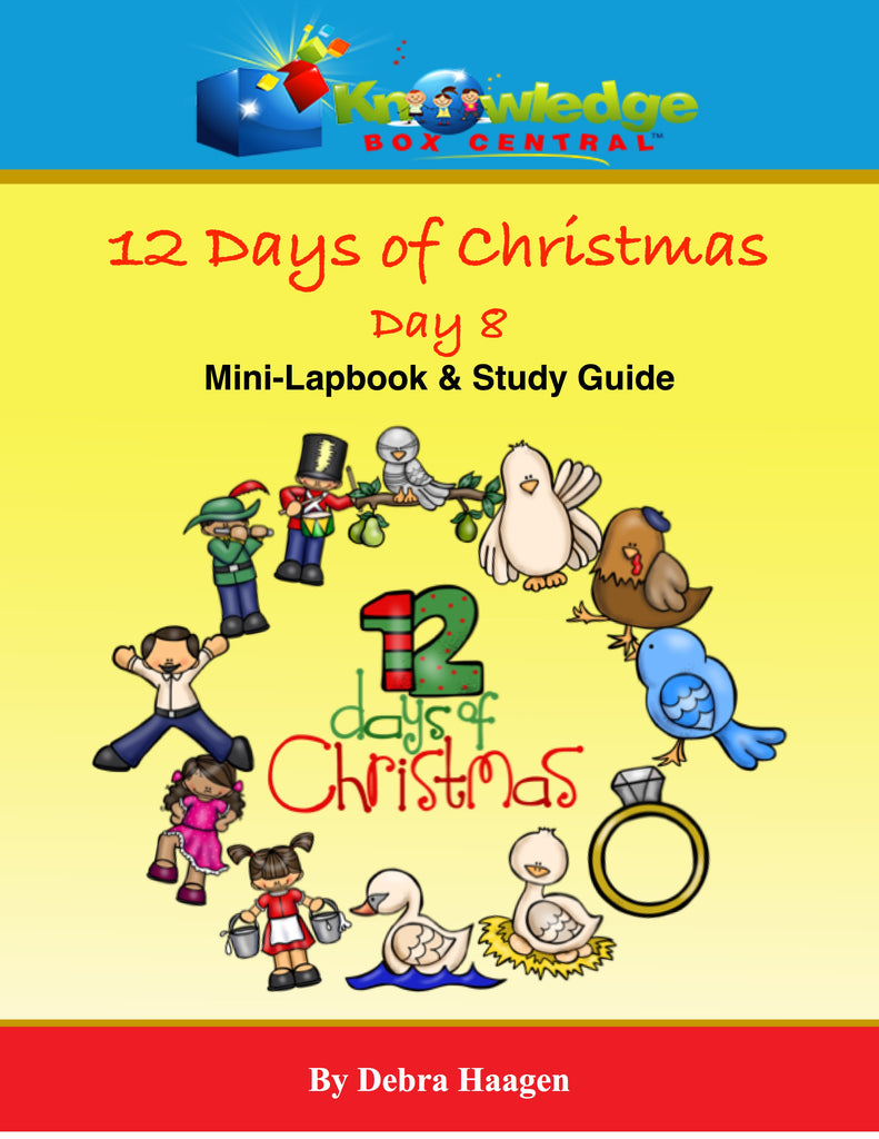 12 Days of Christmas Downloads DAY 8 FREEBIE!