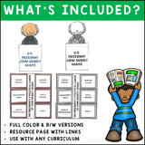 President John Quincy Adams Interactive Foldable Booklets