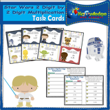 Two Digit by Two Digit Multiplication Task Cards