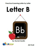 Preschool Learning Letter By Letter Activity Books