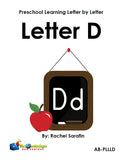 Preschool Learning Letter By Letter Activity Books