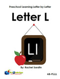 Preschool Learning Letter By Letter Activity Books