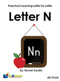 Preschool Learning Letter By Letter Activity Books