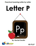Preschool Learning Letter By Letter Activity Books