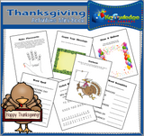 Thanksgiving Activities Mini-Books