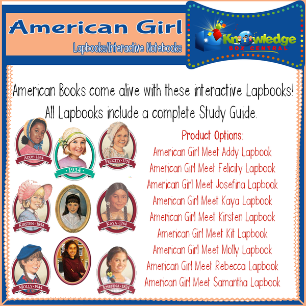 American Girl Lapbooks