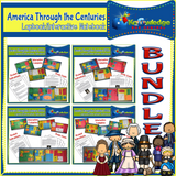 America Through the Centuries Lapbook / Interactive Notebook Bundle