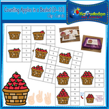 Fall Counting Clip Cards