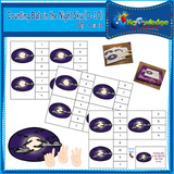 Halloween Counting Clip Cards