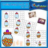 Halloween Counting Clip Cards