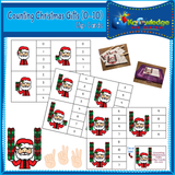 Christmas Counting Clip Cards