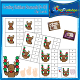 Christmas Counting Clip Cards