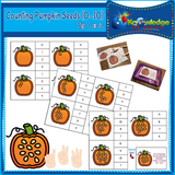 Fall Counting Clip Cards