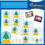 Winter Counting Clip Cards