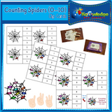 Halloween Counting Clip Cards