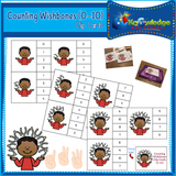 Thanksgiving Counting Clip Cards