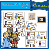 Halloween CVC  "E" Words