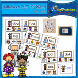 Halloween CVC  "O" Words