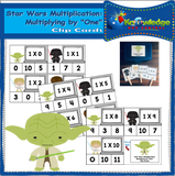 Star Wars Multiplication Clip Cards