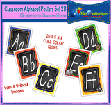 Alphabet Posters Set 2B