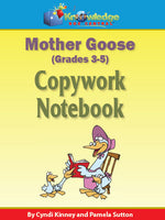 Mother Goose Copywork Notebook 3-5th