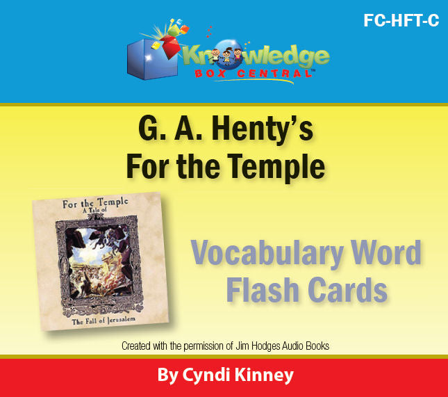 Henty's Historical Novel Flash Cards – Knowledge Box Central
