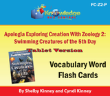 Apologia Exploring Creation with Zoology 2: Swimming Creatures of the 5th Day Lapbook Package (Lessons 1-13)