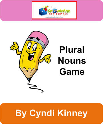 Plural Nouns Game - Games Notebook
