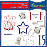 Constitutional Amendments Interactive Foldable Booklets Amendments 1-27
