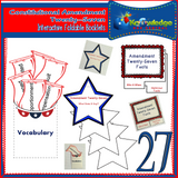 Constitutional Amendments Interactive Foldable Booklets Amendments 1-27