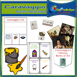 Caravaggio Interactive Foldable Booklets
