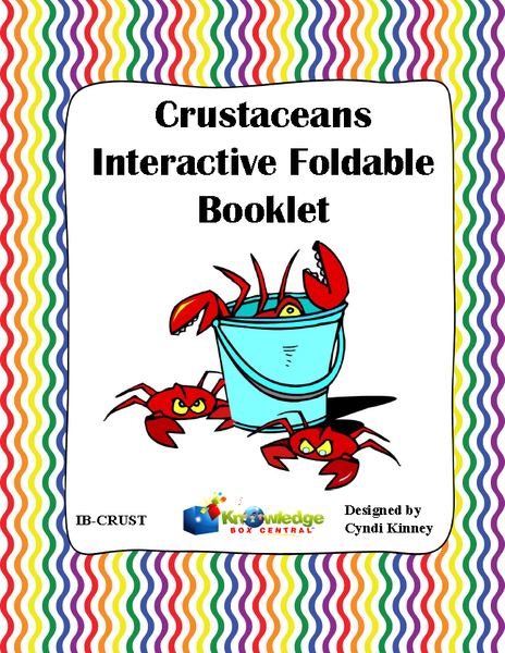 Crustaceans Interactive Foldable Booklets