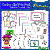 Countries of the World Interactive Foldable Booklets