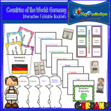 Countries of the World Interactive Foldable Booklets