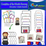 Countries of the World Interactive Foldable Booklets