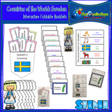 Countries of the World Interactive Foldable Booklets
