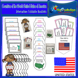 Countries of the World Interactive Foldable Booklets