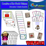 Countries of the World Interactive Foldable Booklets