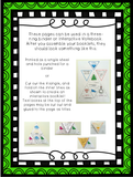 Geometry: Triangles & Triangular Prisms Interactive Foldable Booklets
