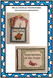 Ocean Creatures Interactive Foldable Booklets