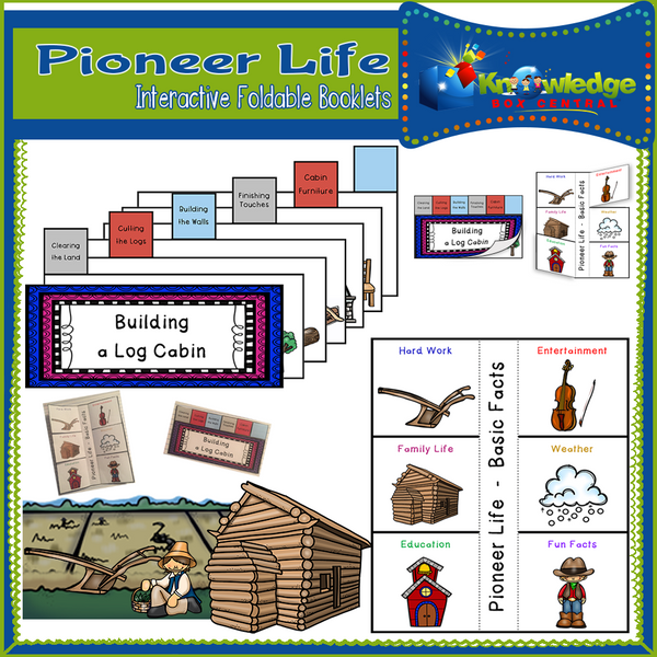 Pioneer Life Interactive Foldable Booklets