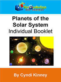 Planets of the Solar System Interactive Foldable Booklets