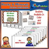 Rocks and Minerals Interactive Foldable Booklets