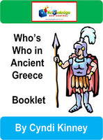 Who's Who in Ancient Greece Interactive Foldable Booklets