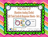 What Time is It? QR Code Task Cards
