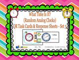 What Time is It? QR Code Task Cards