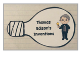 Thomas Edison Lapbook