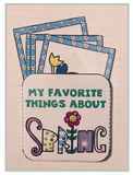 Spring Interactive Foldable Booklets