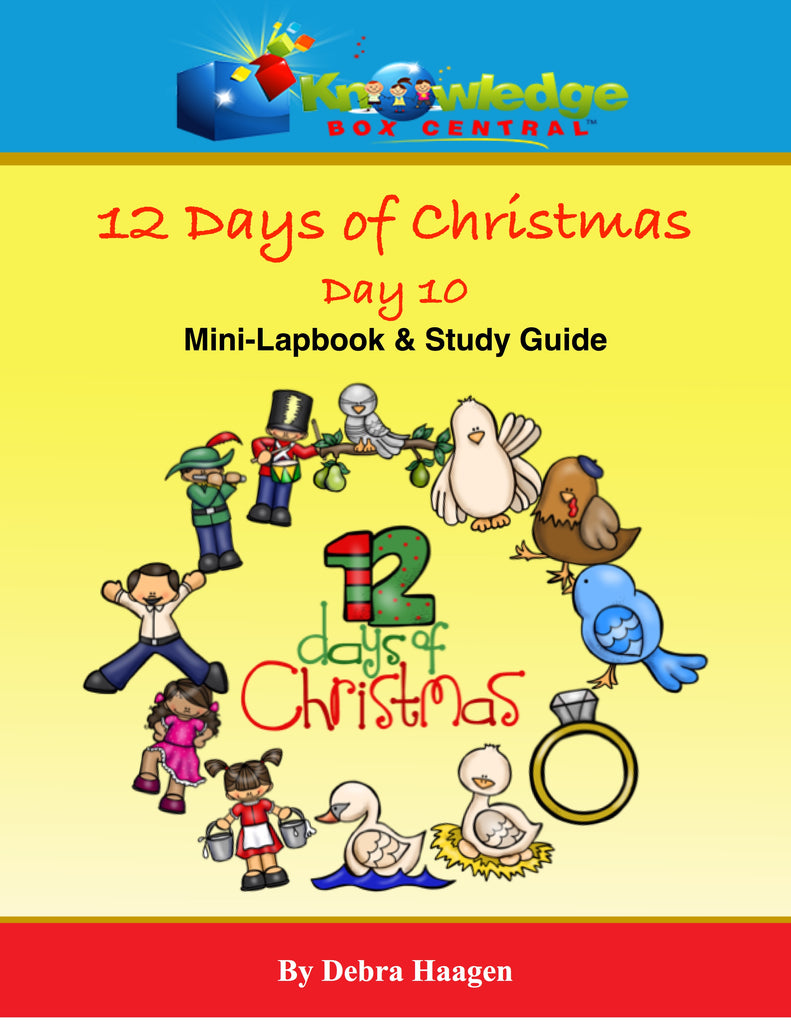 12 Days of Christmas Downloads DAY 10 FREEBIE!