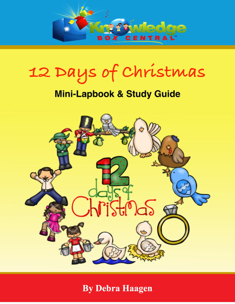 12 Days of Christmas Mini-Lapbook